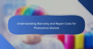 Understanding Warranty and Repair Costs for Photoceros Devices
